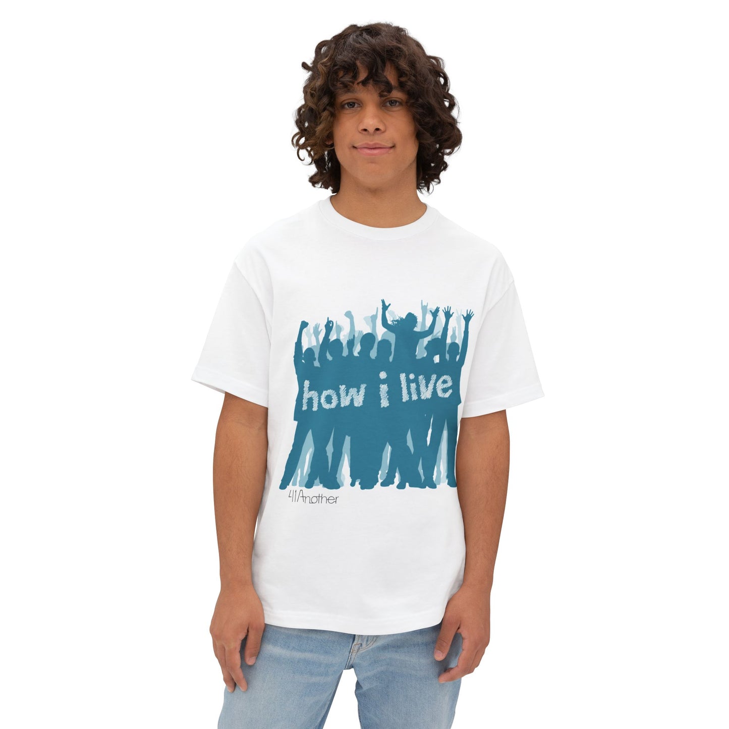 men's oversized box t-shirt (3 colors)