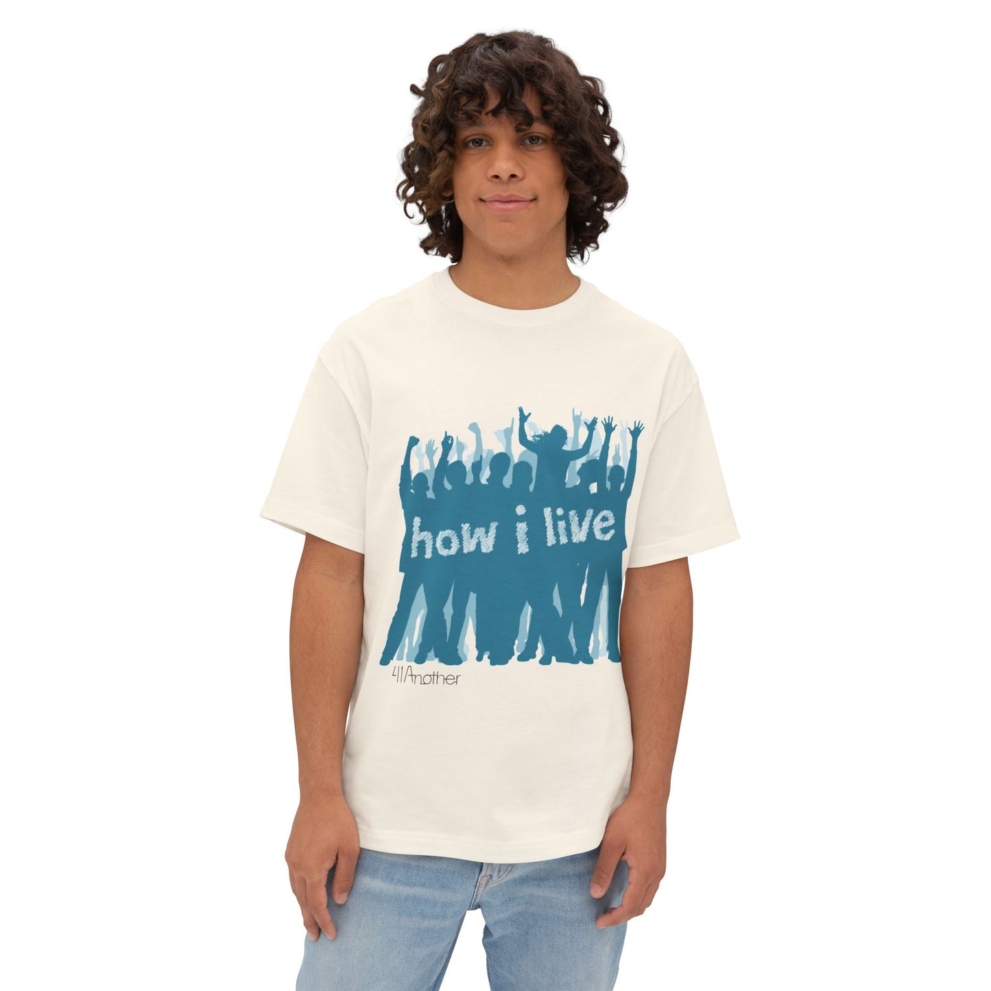 men's oversized box t-shirt (3 colors)